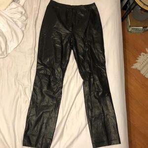 Leather Pants Size 6 (runs small)